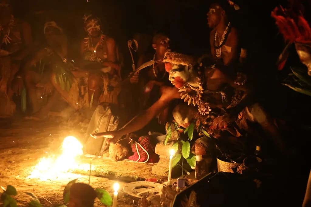 Cérémonie de bwiti
